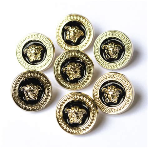 versace buttons|versace buttons for women.